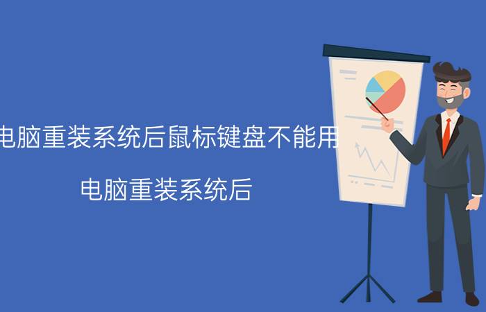 电脑重装系统后鼠标键盘不能用 电脑重装系统后，鼠标键盘都不能用？